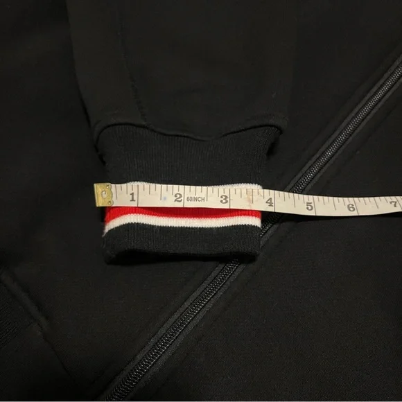 Team Canada Vintage Style Black Full Zip Sweater Jacket With Embroidery XL - Picture 9 of 11